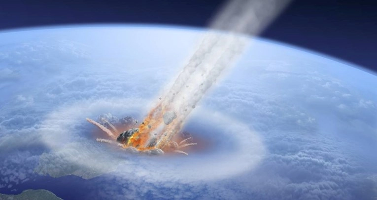 Golemi meteorit je razbio morsko dno, a oceani su prokuhali