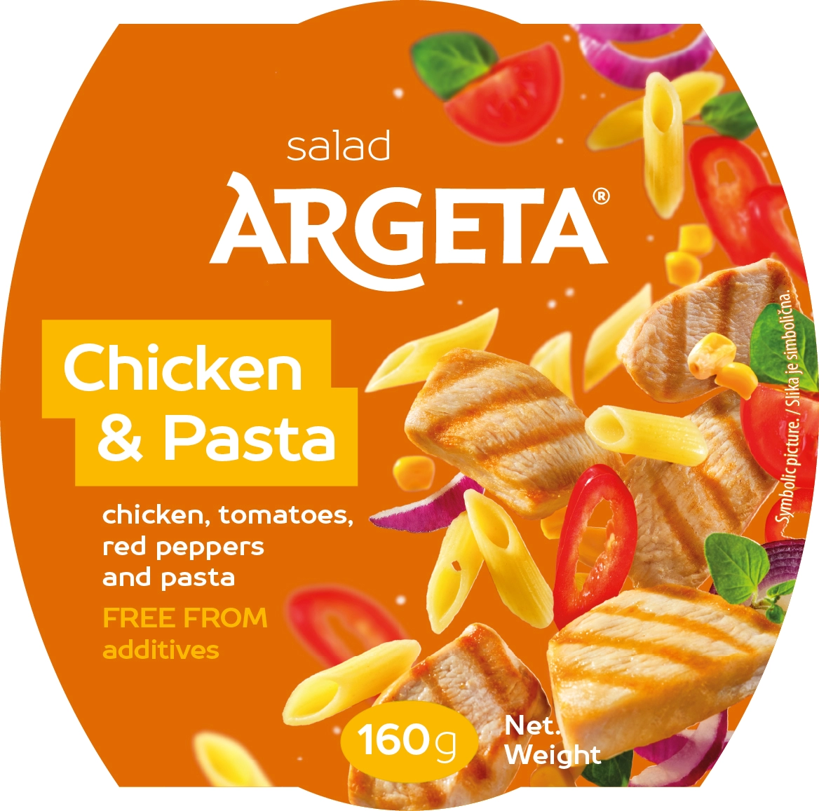 Argeta Salad Chicken Pasta 160 Facing