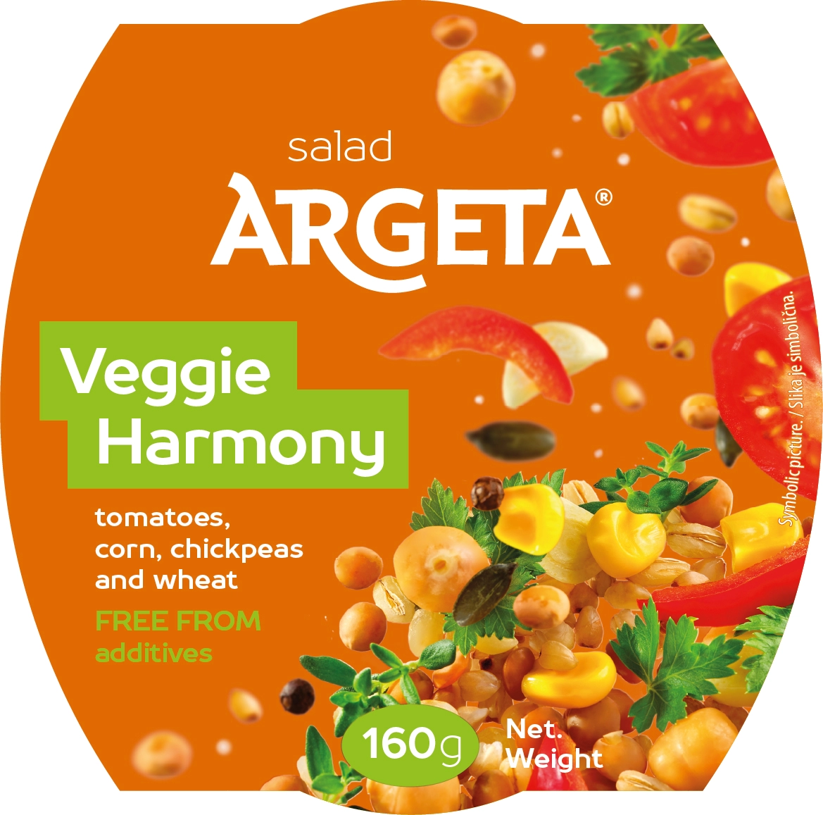 Argeta Salad Veggie Harmony 160 Facing