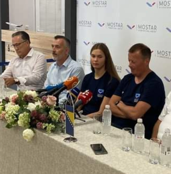 Pudar svečano dočekana u Mostaru