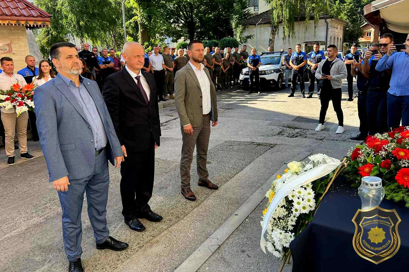 Obilježena godišnjica pogibije policajca Ante Valjana