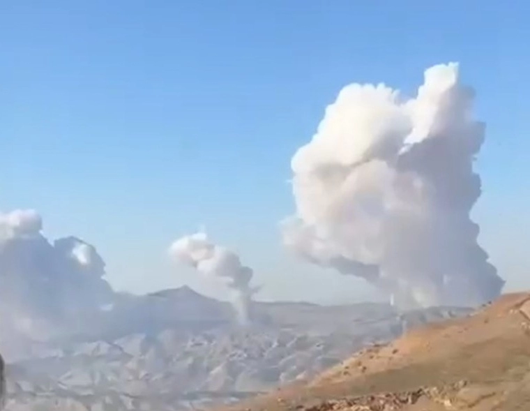 Eksplozije i ogromni stupovi dima kod Teherana