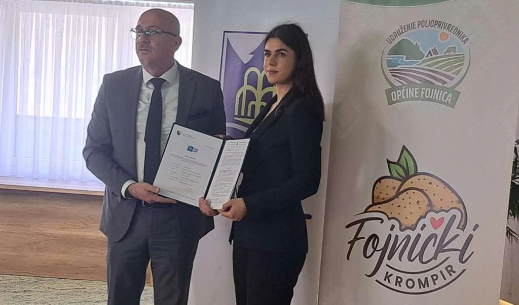 'Fojnički krumpir' zaštićen oznakom zemljopisnoga podrijetla