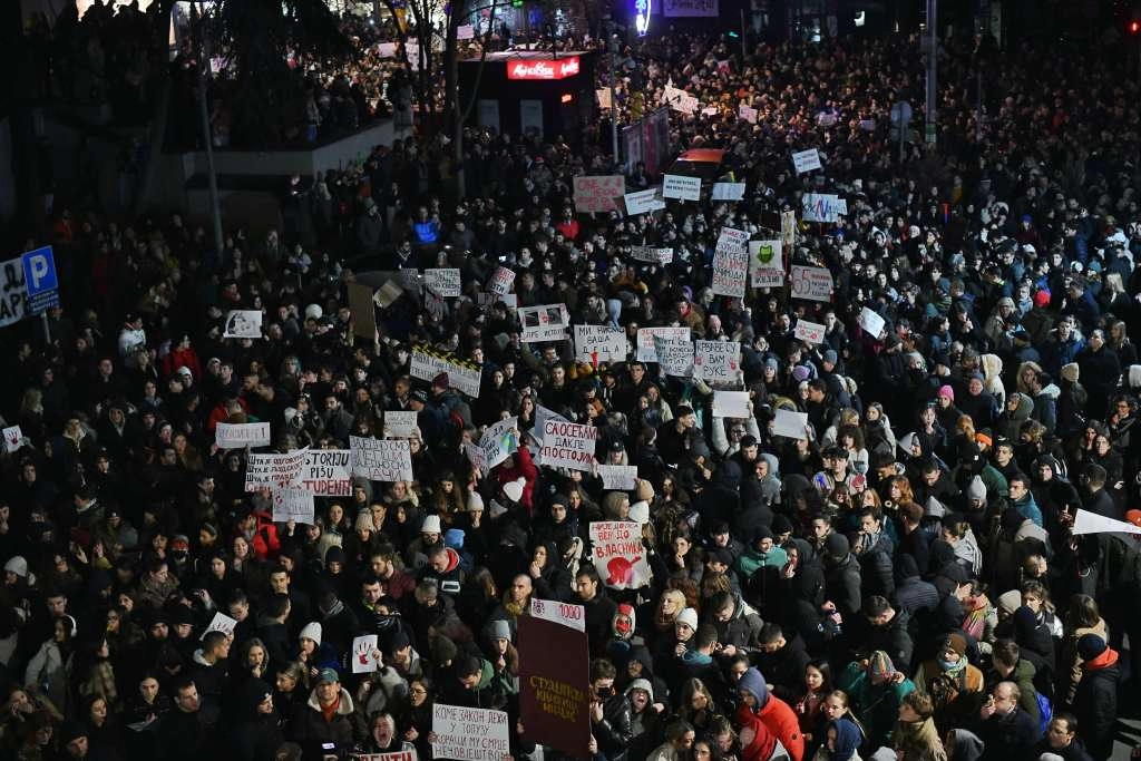 Studentima u Srbiji stiže podrška iz regije: 'Jedan svijet, jedna borba'