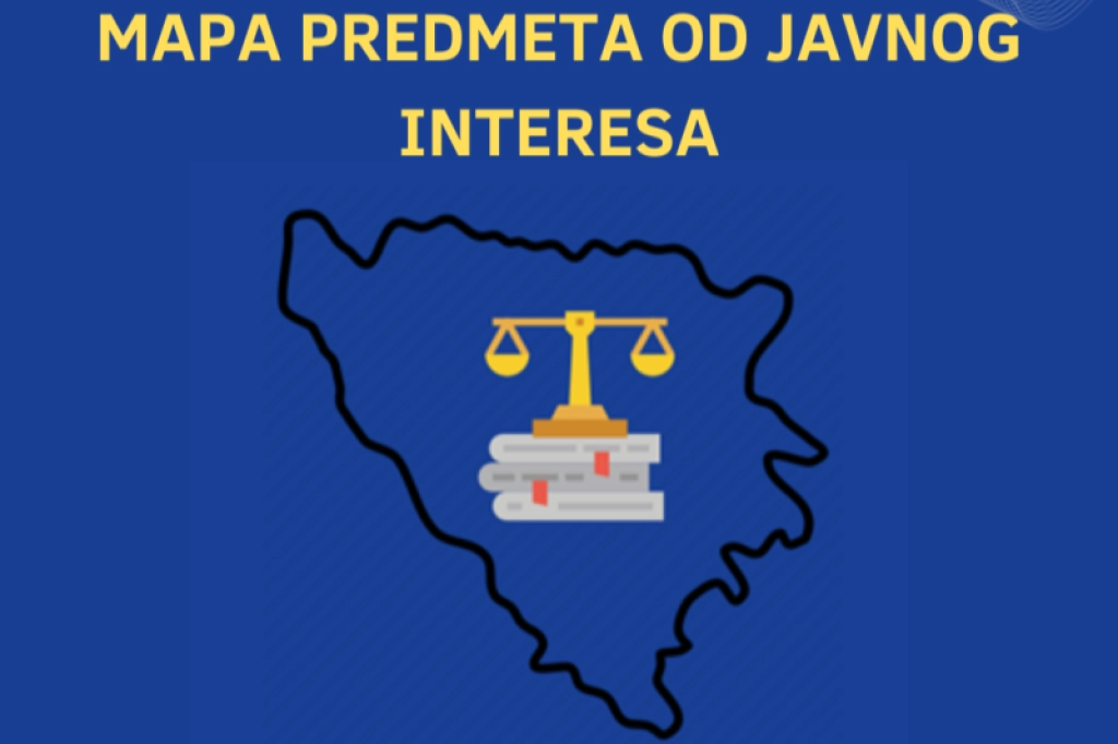 VSTVBiH - Mapa predmeta od javnog interesa dostupna javnosti