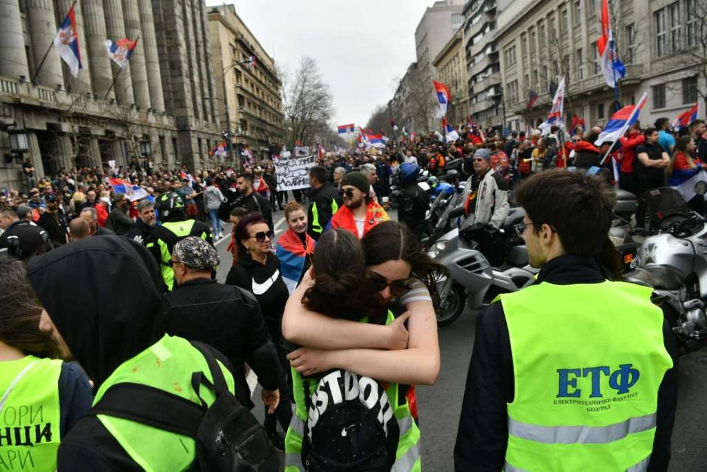 Prosvjed studenata u Nišu: Dekanica Fakulteta napadnuta nožem