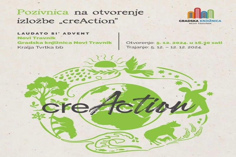 Putujuća izložba "creAction" u Novom Travniku