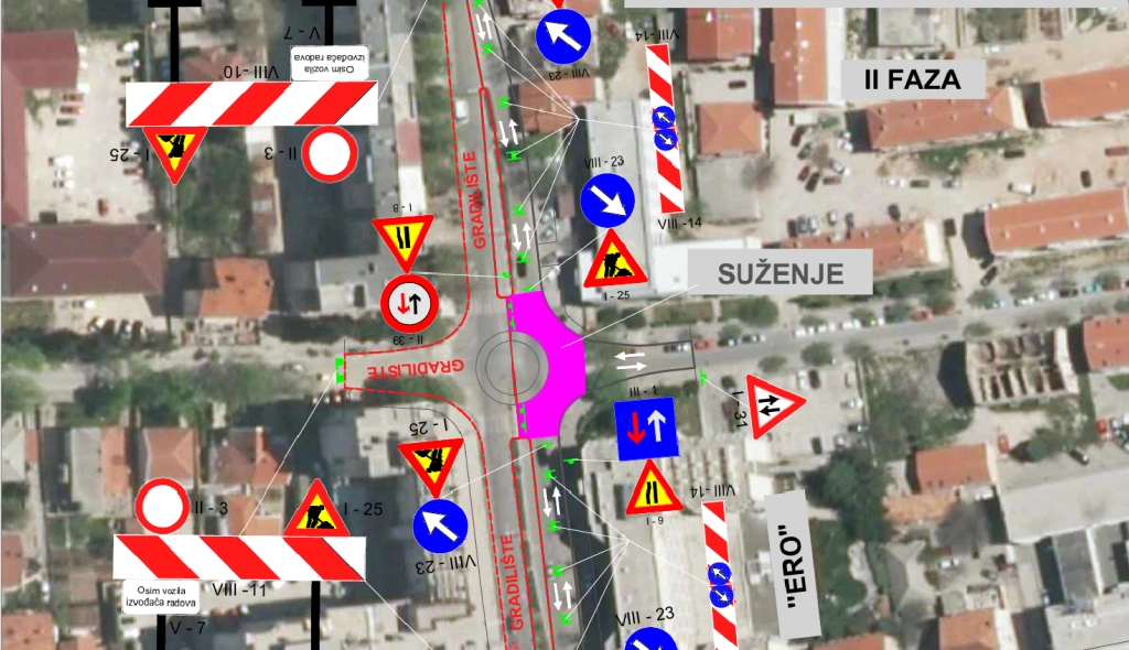 Od ponedjeljka povratak uobičajenog režima prometa u Ulici Alekse Šantića