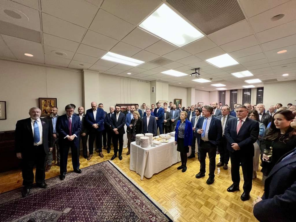 Svečani prijem u Ambasadi BiH u Washingtonu, O'Brien prenio Blinkenove čestitke