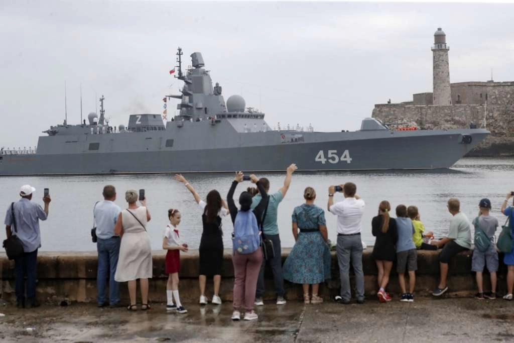Ruski ratni brodovi stigli u kubanske vode uoči vježbi na Karibima