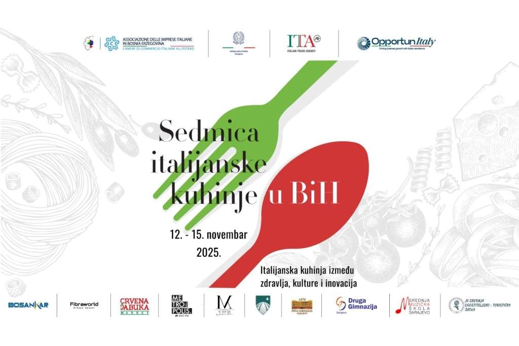 U Sarajevu sutra počinje Sedmica italijanske kuhinje