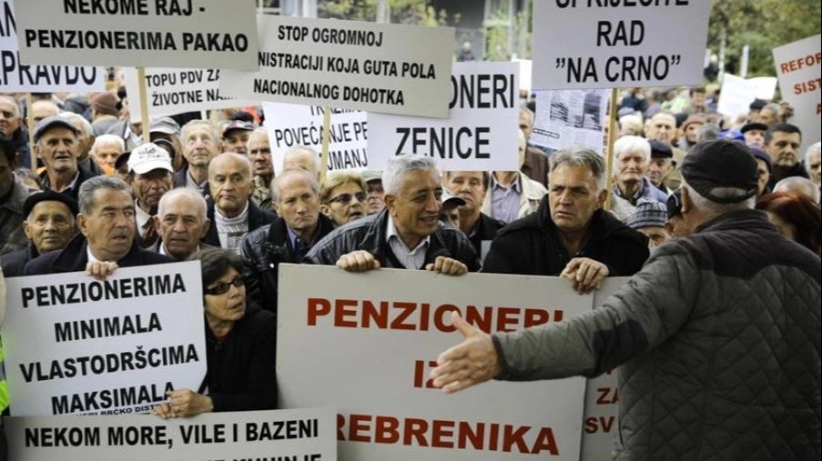 Ako se Vlada FBiH ogluši, protesti penzionera definitivno 3. listopada