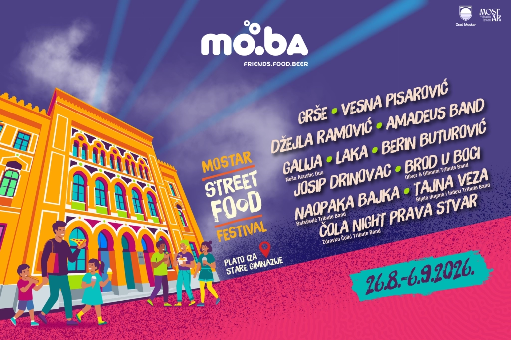 Peto izdanje Moba Street Food Festivala donosi bogat koncertni program